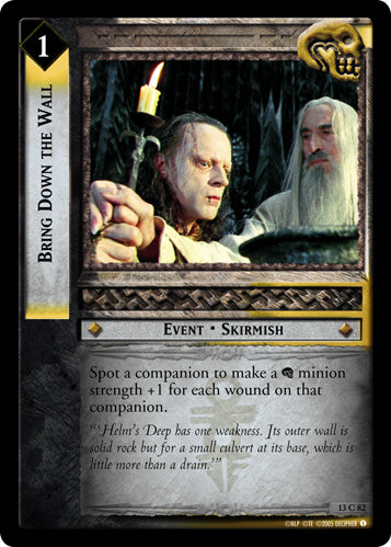 Bring Down the Wall (13C82) [Bloodlines]