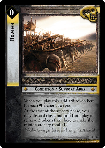 Howdah (13U94) [Bloodlines]