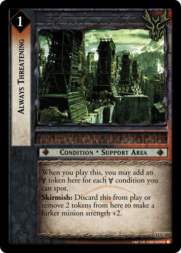 Always Threatening (13U103) [Bloodlines]