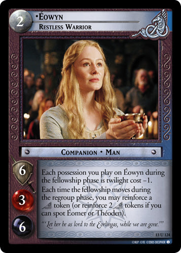 Eowyn, Restless Warrior (13U124) [Bloodlines]