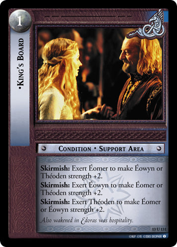 King's Board (13U131) [Bloodlines]