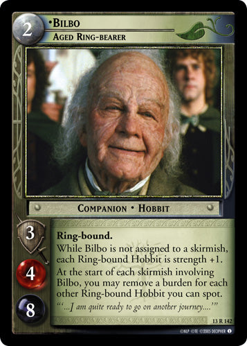 Bilbo, Aged Ring-bearer (13R142) [Bloodlines]
