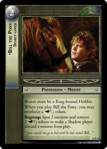 Bill the Pony, Dearly-loved (13R143) [Bloodlines]