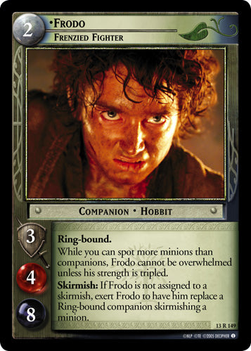 Frodo, Frenzied Fighter (13R149) [Bloodlines]