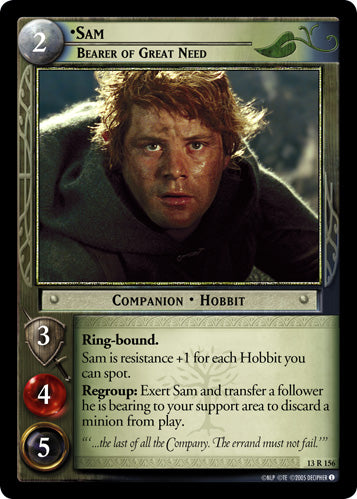 Sam, Bearer of Great Need (13R156) [Bloodlines]