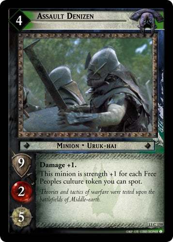 Assault Denizen (13C159) [Bloodlines]