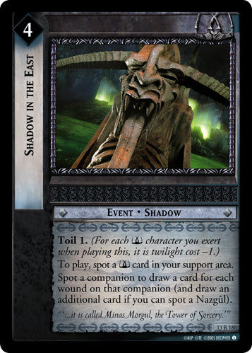 Shadow in the East (13R180) [Bloodlines]