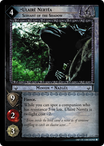 Ulaire Nertea, Servant of the Shadow (13C184) [Bloodlines]