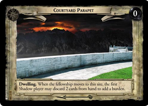 Courtyard Parapet (13U188) [Bloodlines]