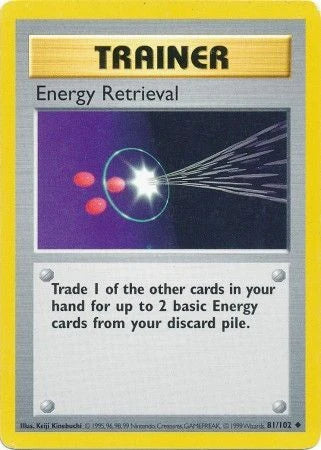 Energy Retrieval (81/102) [Base Set Shadowless]